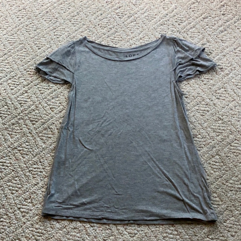 Loft Flutter Sleeve Tee
